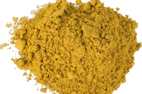 Golden Powder Kratom Stack no Background Product Picture