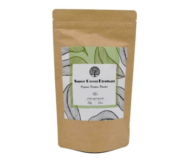 Super Green Elephant Produktverpackung